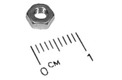 Nut, M3x2.4mm, Pkg. of 5